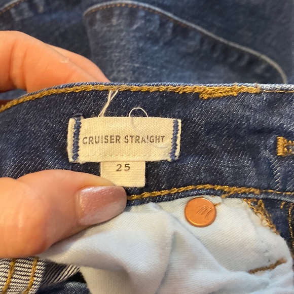 Madewell Cruiser High Rise Straight Leg Jean - Picture 8 of 8